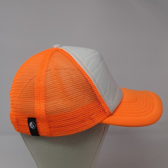 Twin Pines Snapback Trucker Hat Orange One Size Adjustable Mesh Back Ha - Picture 5 of 10